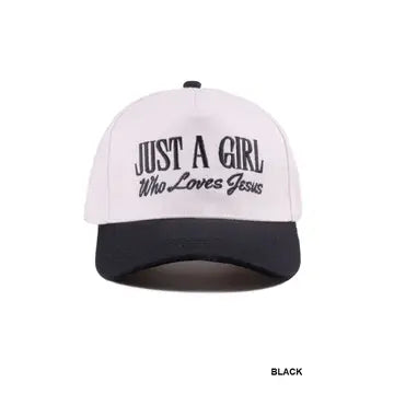 Just A Girl Who Loves Jesus Hat